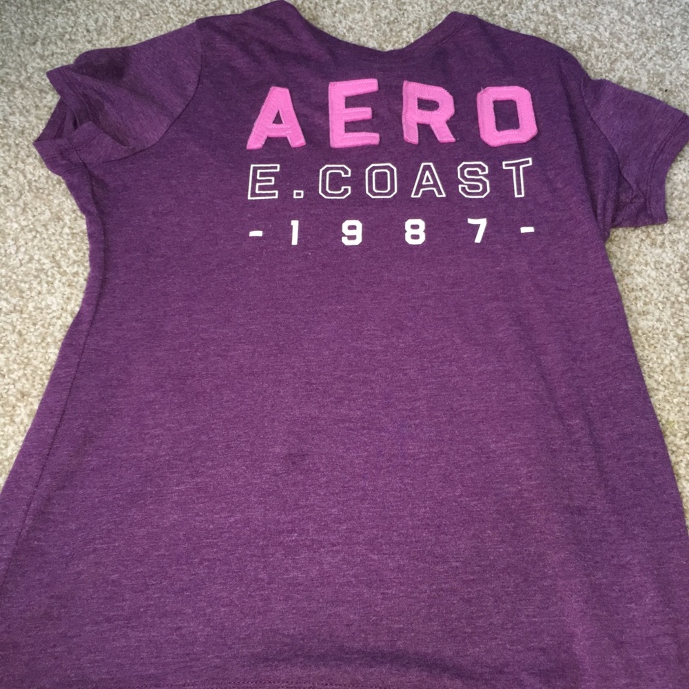 Areopostale girls “E . COAST 1987” tee